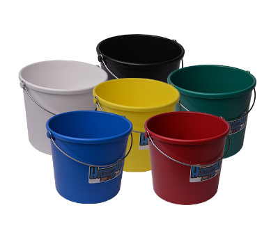 Buckets, Pails & Pans