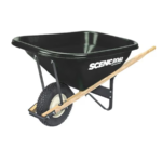 8 CUBIC 400LB Capacity Heavy Duty Wheel Barrow