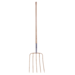 Barn Owl 5 Tine Fork x 9" Wide 54" Handle