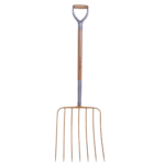 Barn Owl 7 Tine Fork x 14" Wide D-Handle