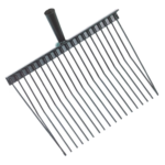 Black Metal Litter Fork - Head only