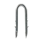 2" Double Barbed Wide Staple. Class 3 Galv