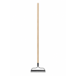 Light Rake with Wooden Handle
