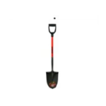 Round Head Shovel 27" Fiberglass D Handle