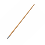 Threaded Metal Tip & Varnished Handle