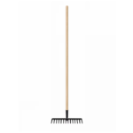 Heavy Rake with Wooden Handle