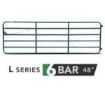 Diamond Bar 6 Bar Gate Green