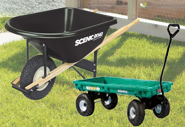 Wheelbarrows & Garden Carts