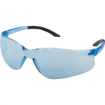 SAFETY GLASSES ANTI-SCRATCH BLUE TINT