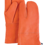 WINTER LEATHER WOOD HANDLER MITT XX-LARGE