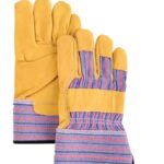 YELLOW LEATHER WORK GLOVE