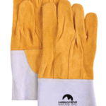 SOFT YELLOW LEATHER WELDING GLOVE