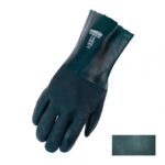 DOUBLE COATED PVC GLOVES LARGE