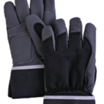BLACK WINTER LINED WORK GLOVE 100G THINSULATE