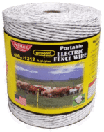 Baygard Poly Wire In White,400M 3MM
