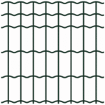 4'x82' (25m) Green PVC Coated Lawn Fence, 2"x4" mesh