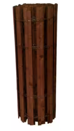 Red Wooden Snow Fence 48" 4-Wire 50ft Roll