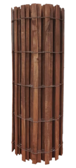 Red Wooden Snow Fence 48" 5-Wire 50ft Roll
