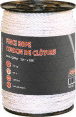 White 6mm Rope 200m 6x.2mm