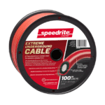 330' Extreme Undergate Cable. Aluminum coated steel wire
