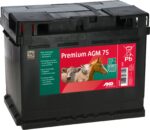 12 Volt Premium AGM Battery 75ah