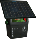 Clovert B50 12V 5 Joule Fencer w/88ah Battery/33W panel