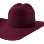 Felt Burgandy Cowboy Hat