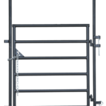 True North Farm & Ranch - GREY 4 Ft x 90" Walk Through 48" 6 Bar ARCH Gate