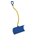 26" Snow Pusher With Curved Ergonomic Handle