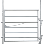 True North Farm & Ranch - 6 Ft X 96"H Pre-Galvanized 7 Bar Walk Through Gate