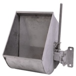 SS Single Head Wall Mount Tip Bowl