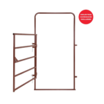 True North Farm & Ranch - 4Ft x 96" Utility Walk Through Arch Gate RED
