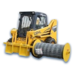 Skid Steer Mount Page Wire Uncoiler