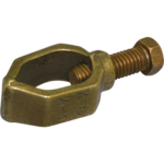 Brass Ground Clamp For 1/2" Rods